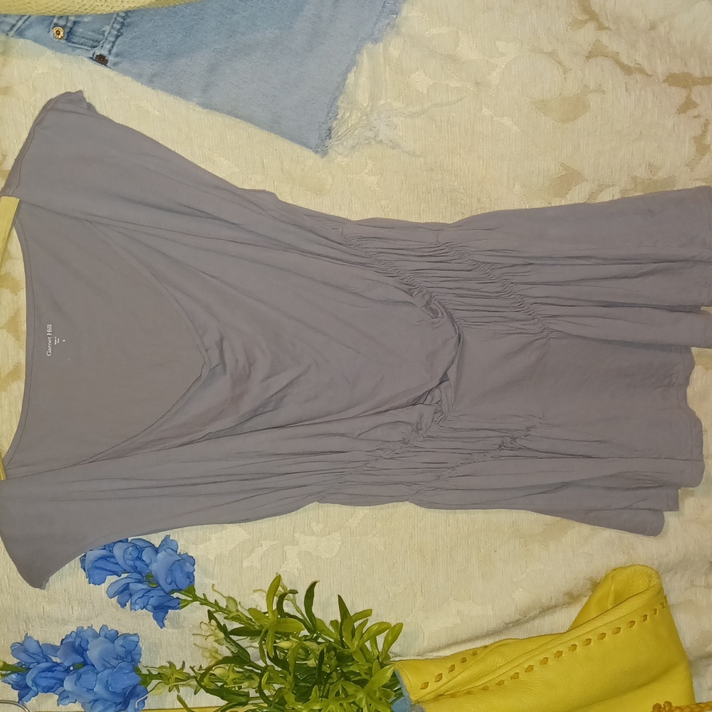 Garnet Hill pima cotton top.